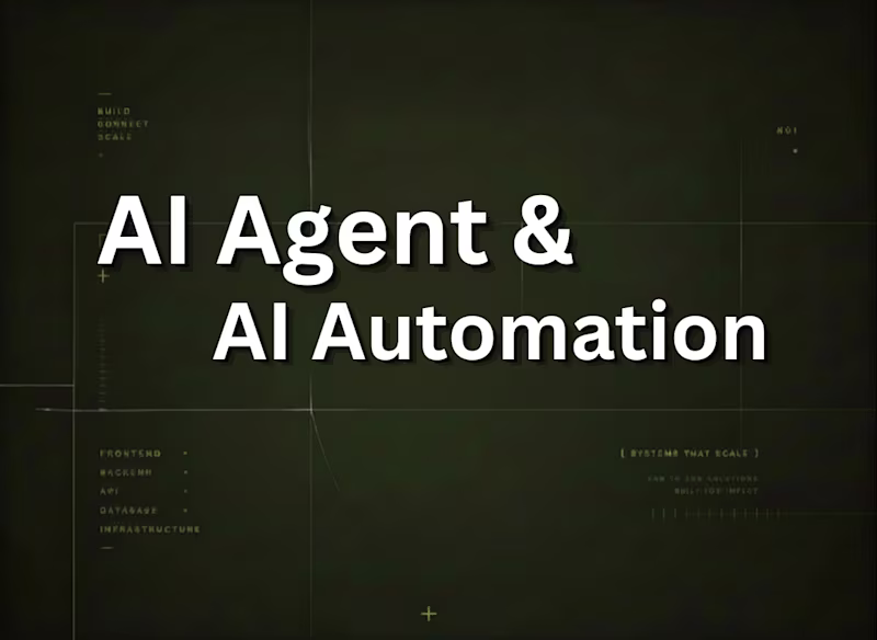 Cover image for Custom AI Automation & AI Agents