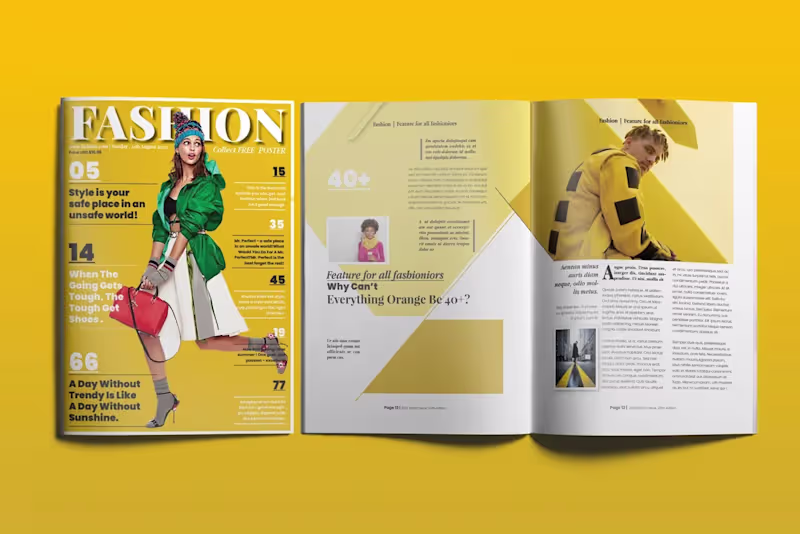 Cover image for I designed a magazine and