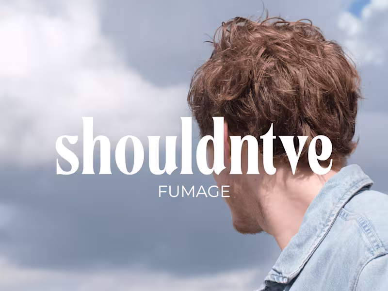 Cover image for shouldntve - FUMAGE (Official Music Video)
