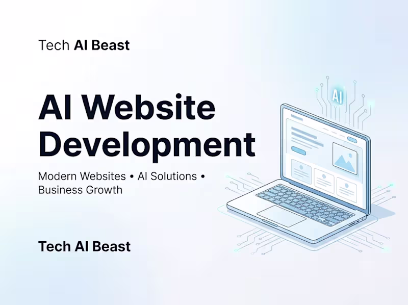 Cover image for AI-Powered Business Website Development