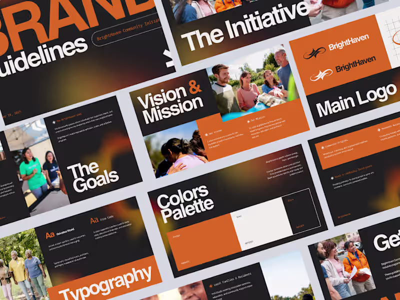 Cover image for Non Profit - Brand Guidelines