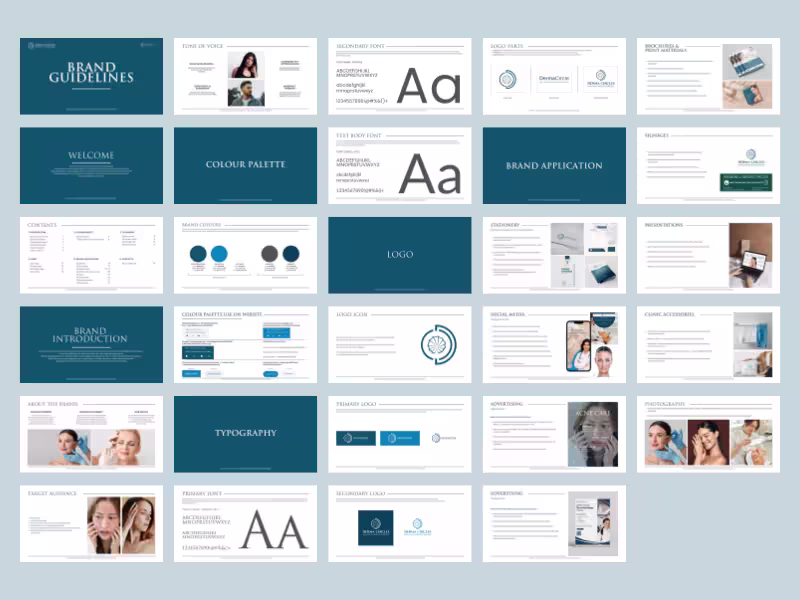 Cover image for Created brand guidelines and strategy
