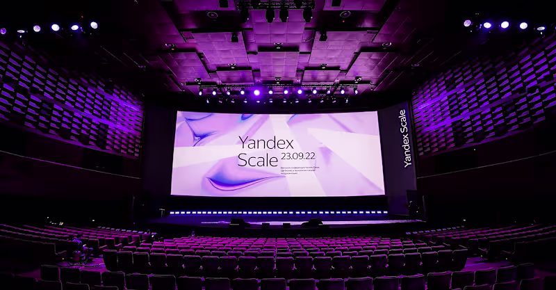 Cover image for Yandex Scale Conference, Event Brand Identity