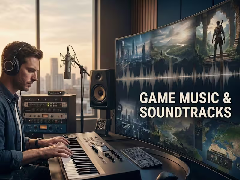 Cover image for Cinematic Game Music & Original Soundtracks