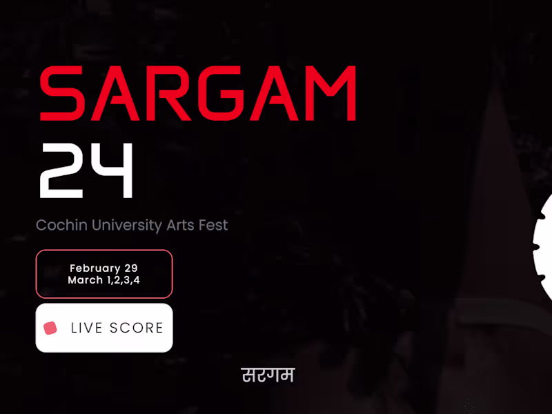 Cover image for University Arts fest website