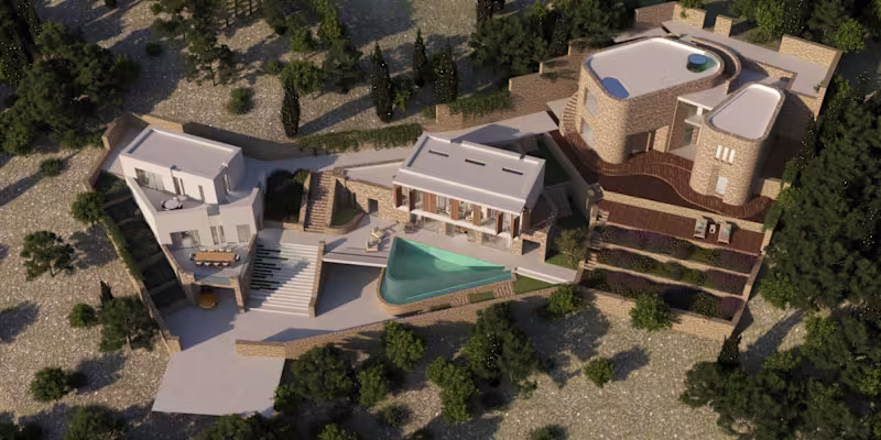 Cover image for A Mediterranean residential project consisting
