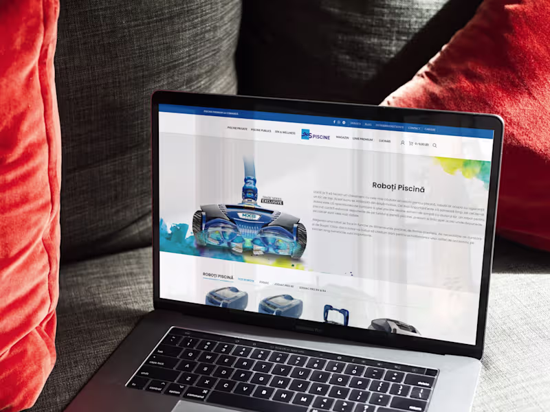 Cover image for Landing Page AS Piscine Timișoara