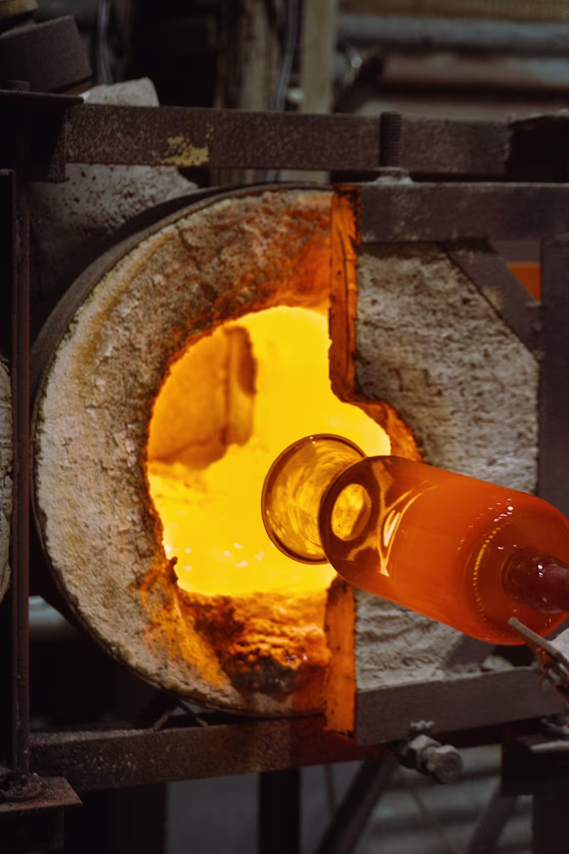 Cover image for Horizon Glasswork Glassblowing Studio Bali - Beer Bottle Rec...