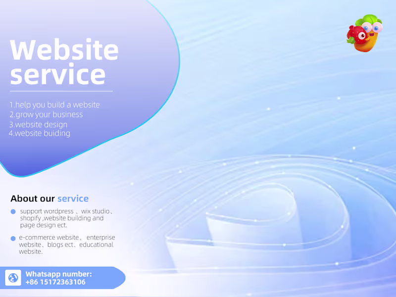 Cover image for Home page or landing page(design and building)