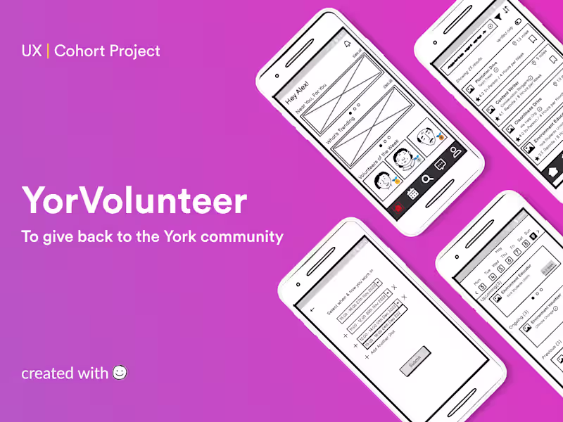 Cover image for YorVolunteer 