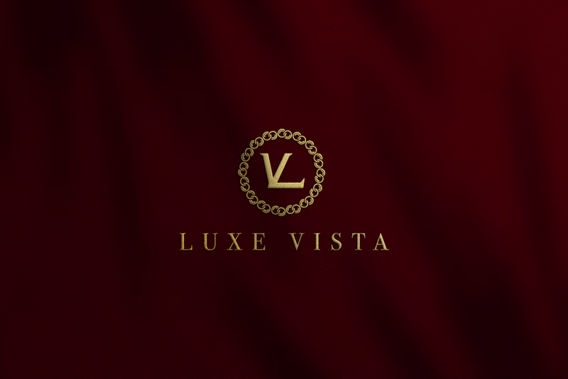 Cover image for Luxe Vista - Luxury Resort Brand Identity