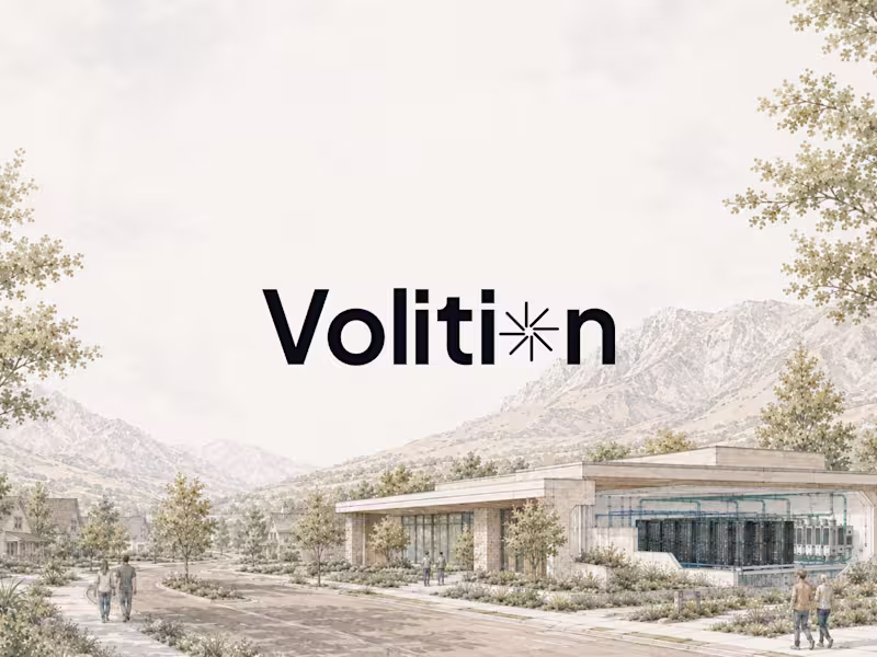 Cover image for Volition — Brand Identity for AI Infrastructure