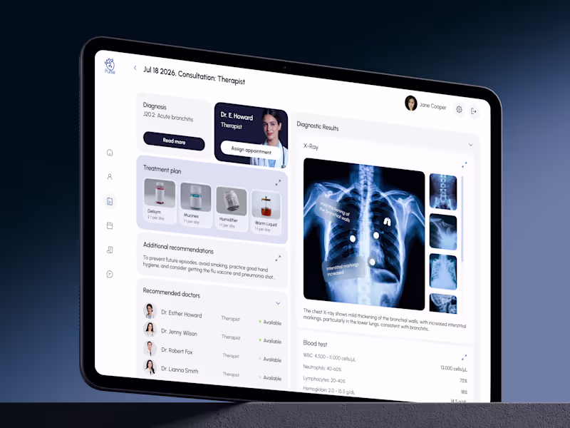 Cover image for 🏥 Product design for Medical Analytics Platform | Hyperactive