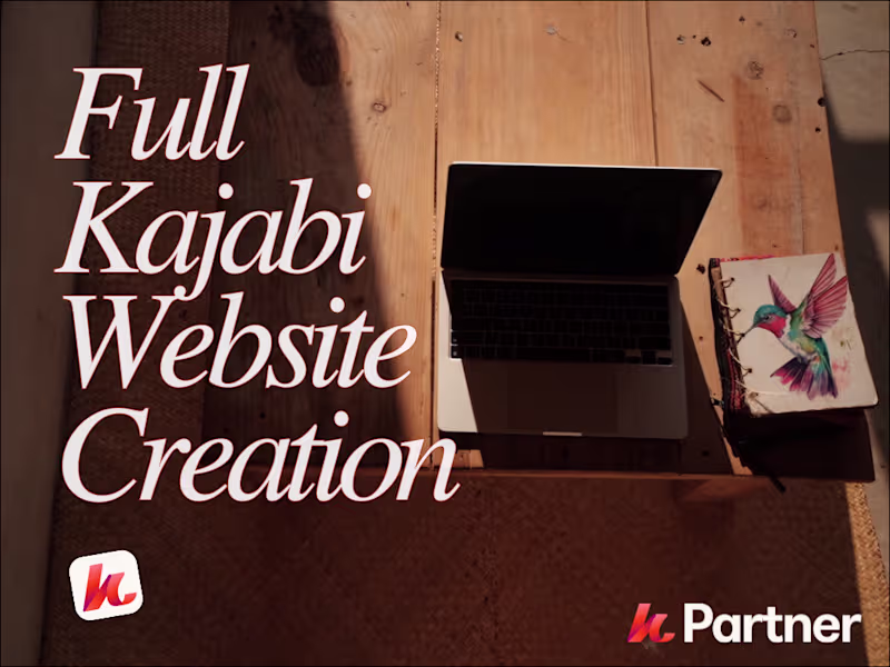 Cover image for Full Kajabi Website Creation