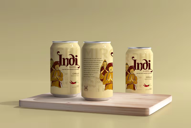Cover image for Indi Barrel – Brewed with Spice. Drawn from the Soil.