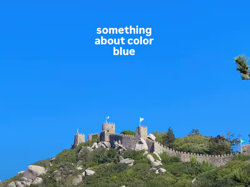 Cover image for my series about colour hunting