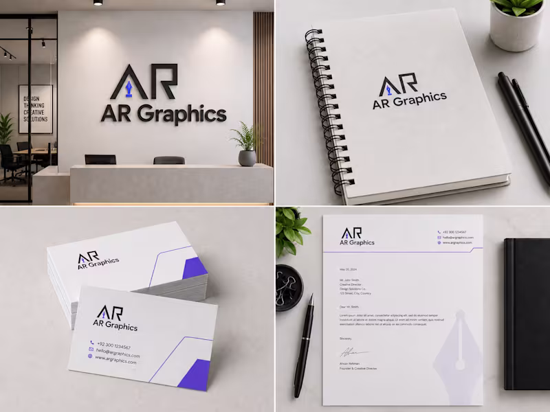 Cover image for Custom Branding Design for AR Graphics