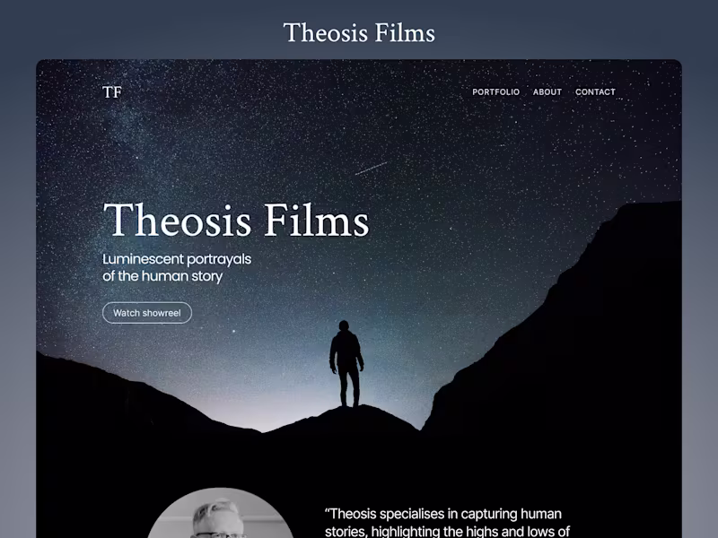 Cover image for Start-up site for a human