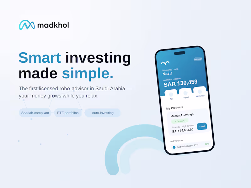 Cover image for Madkhol is your smart, Sharia-compliant
