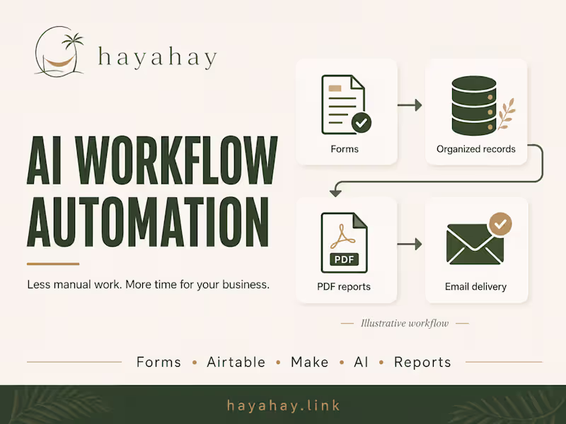 Cover image for AI Workflow Automation for Your Business