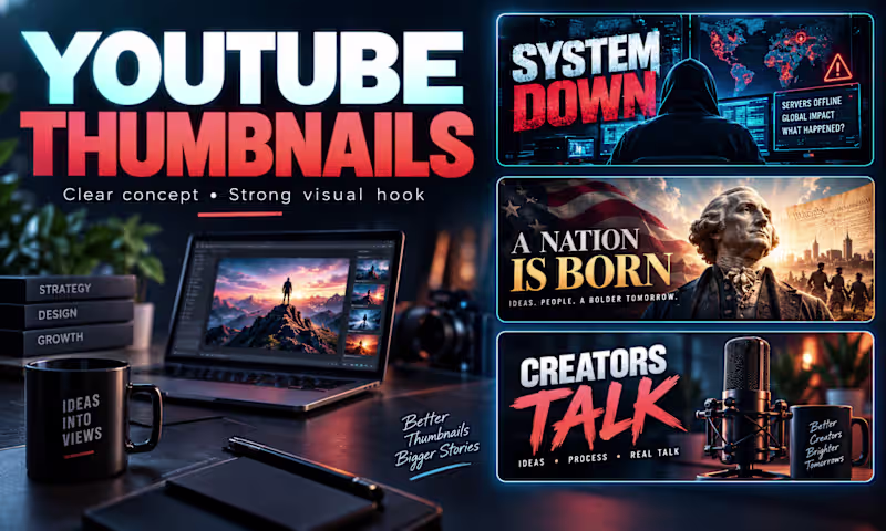 Cover image for Custom YouTube thumbnails for creators