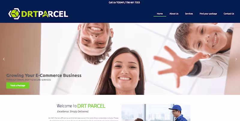 Cover image for Drtparcel.com