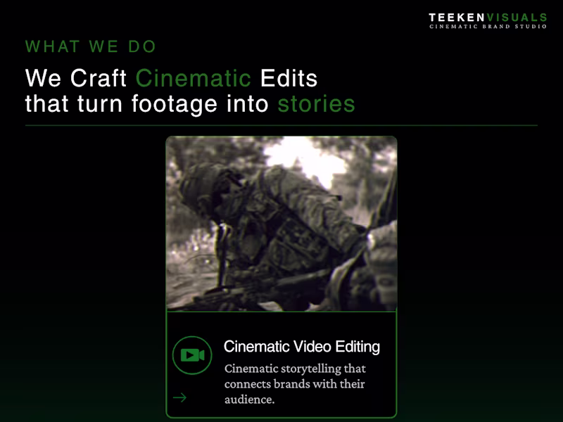 Cover image for Cinematic Video Editing