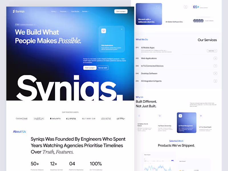 Cover image for Modern Landing Page Design