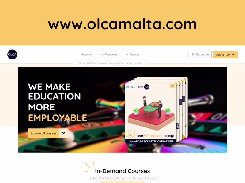 Cover image for OLCA MALTA