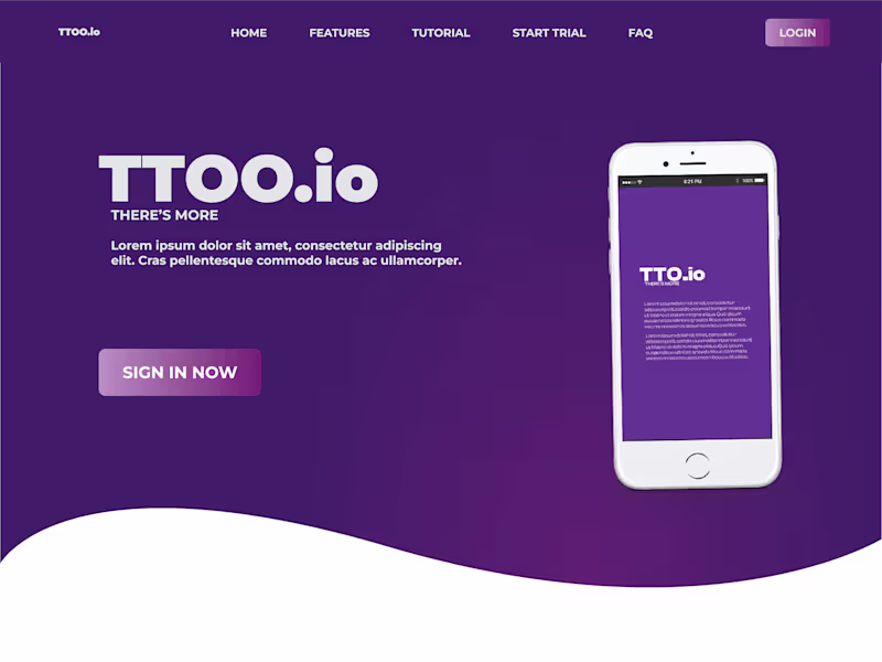 Cover image for TTOO.io web app design and development