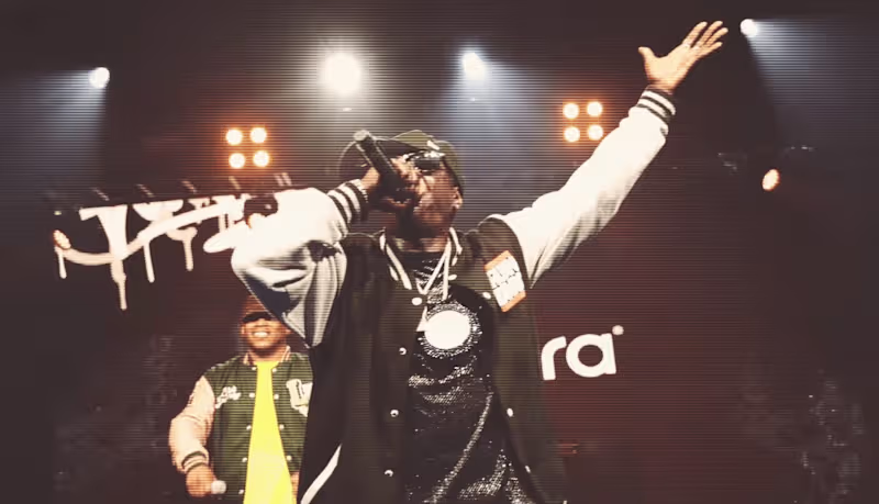 Cover image for Old project - edit I did for a client. Wu Tang concert.