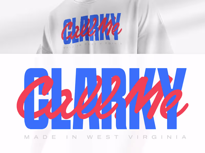 Cover image for Unique Merch Designs for CallMeClarky's Store