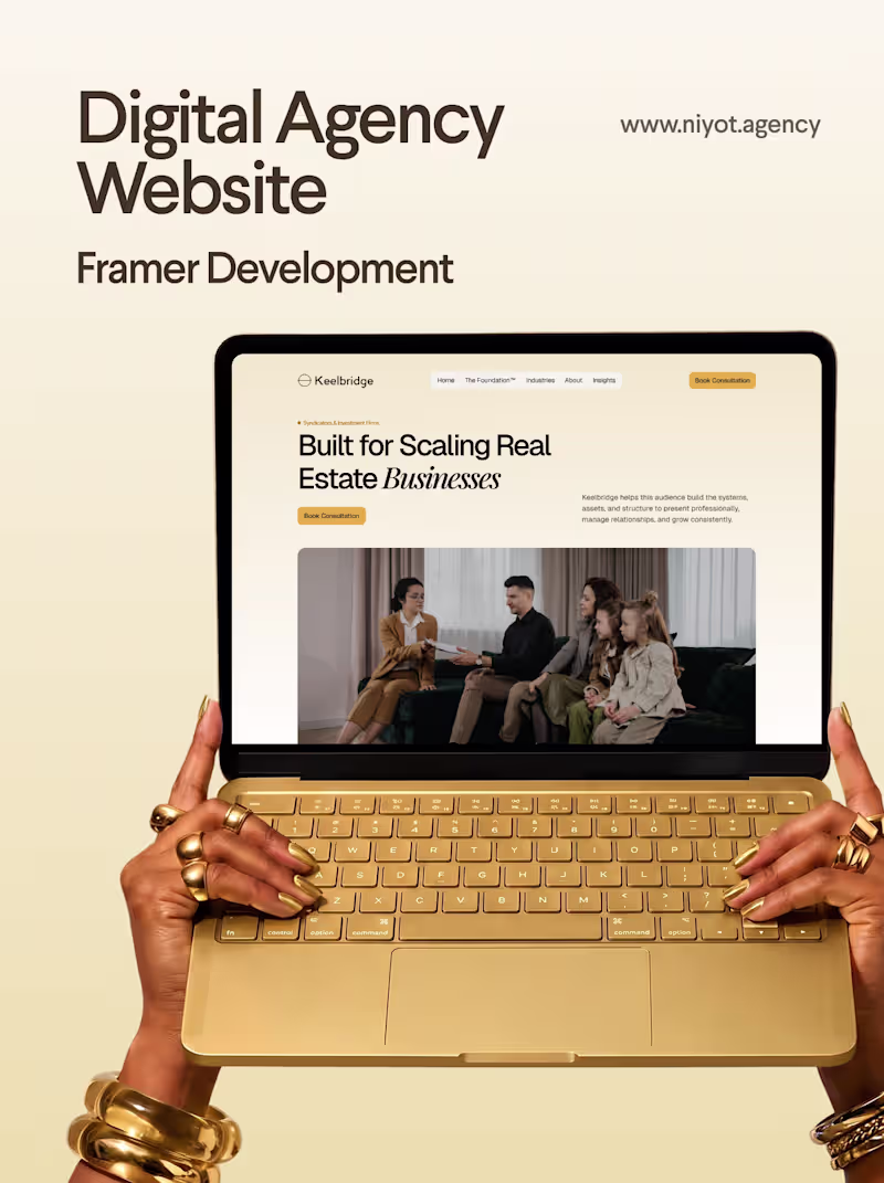 Cover image for New project: Keelbridge Digital Agency
We