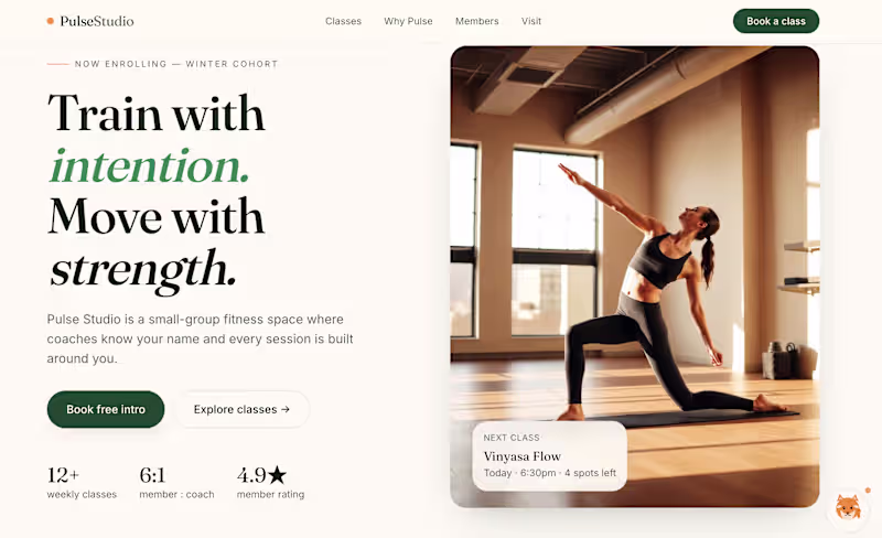 Cover image for Modern Landing Page with AI Chatbot for Your Business