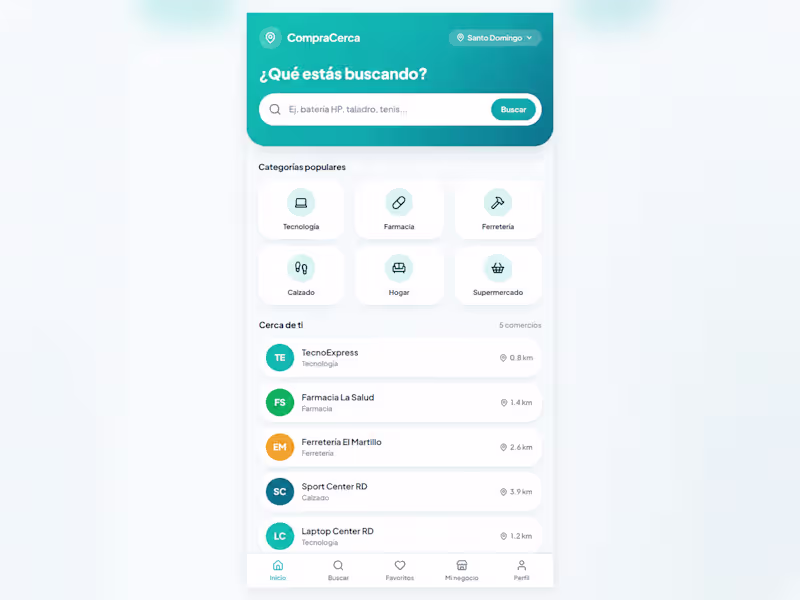 Cover image for CompraCerca — Local Product Discovery