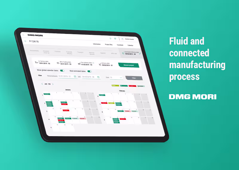 Cover image for DMG Mori - Project Management 