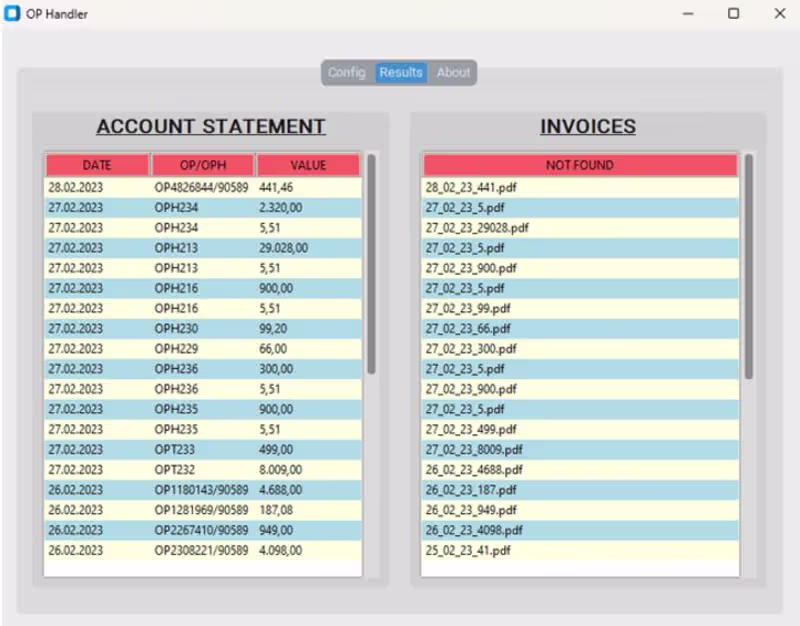 Cover image for Account Statement Checking Tool