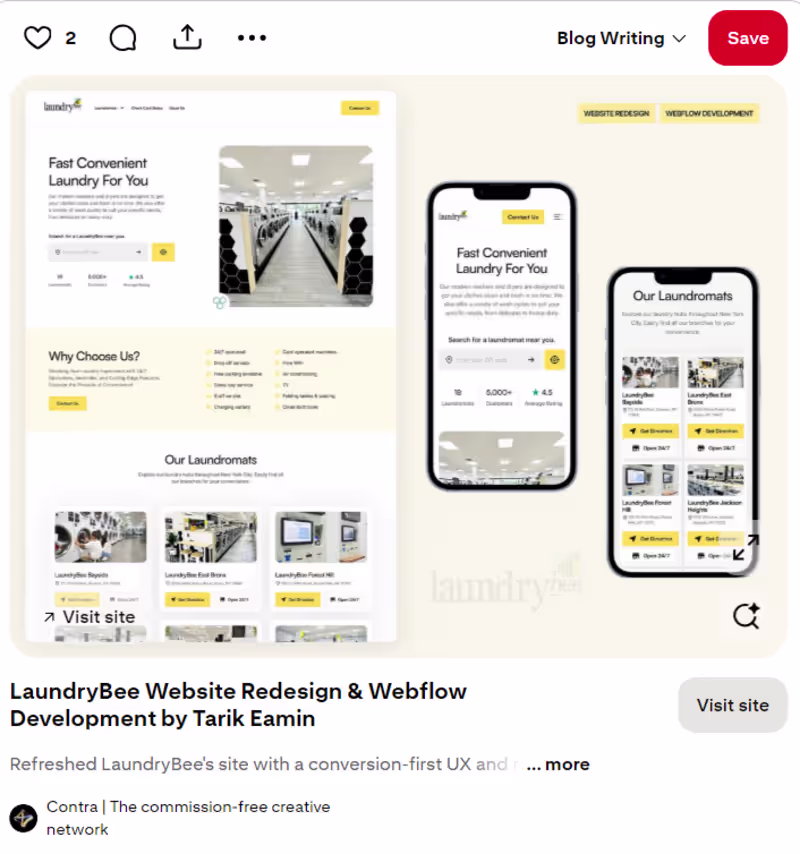 Cover image for Comprehensive Website Overhaul Lands on Pinterest