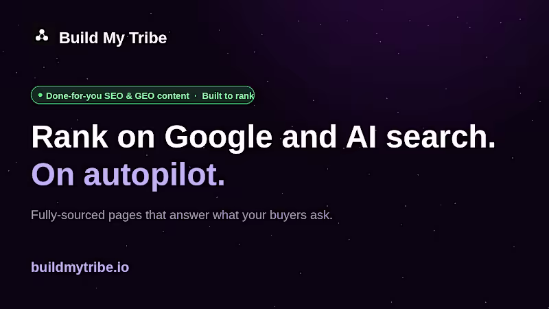 Cover image for Done-for-You SEO & GEO Blog Content