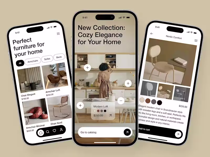 Cover image for AR Furniture Mobile App Design & Development