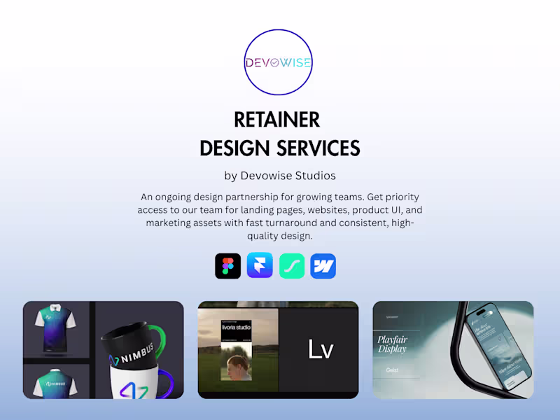 Cover image for Design Retainer — Monthly Engagement
