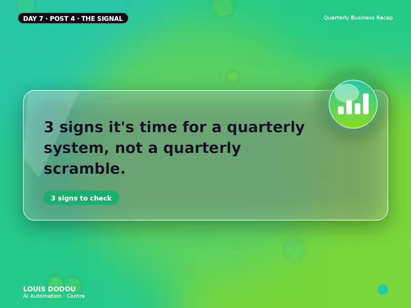Cover image for 3 signs it's time for