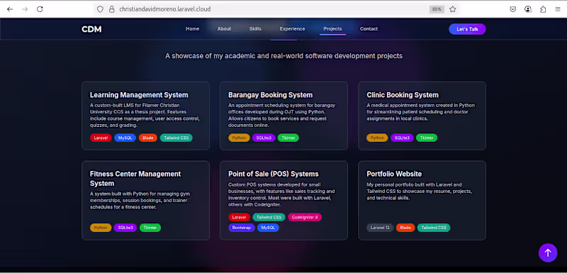 Cover image for Christian David Moreno - Full Stack Developer