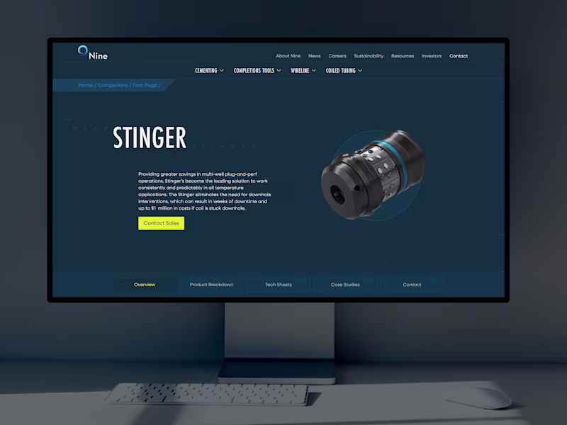 Cover image for Nine Energy Website and Brand Elevation