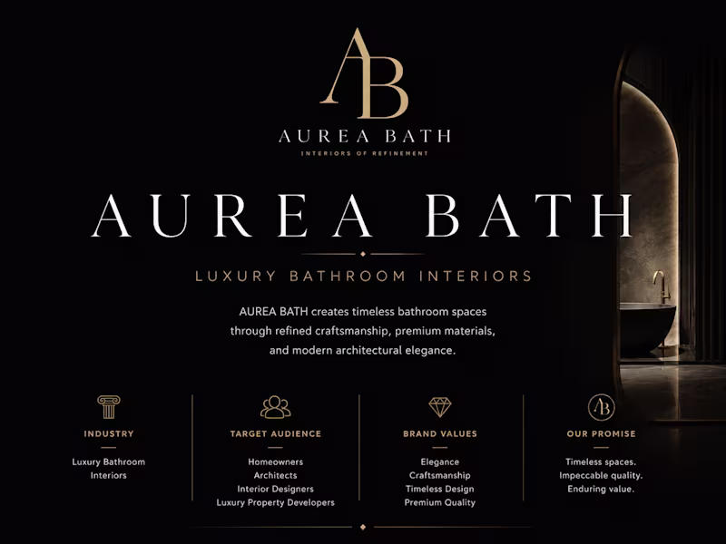 Cover image for AUREA BATH | Brand Colors