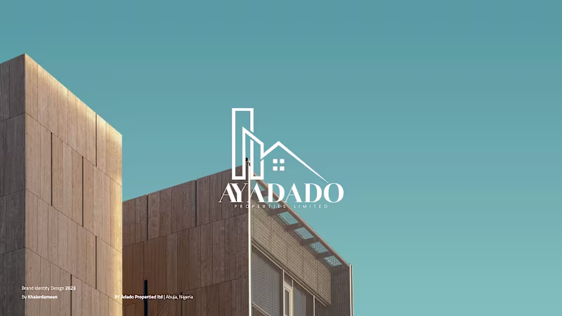 Cover image for AY Adado Properties Ltd – Branding and Identity Design AY Ad...