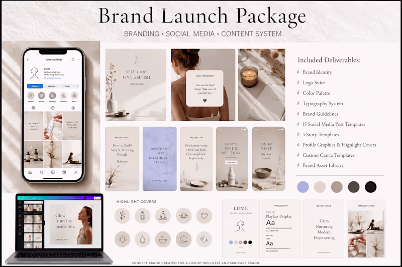 Cover image for Brand Launch Package