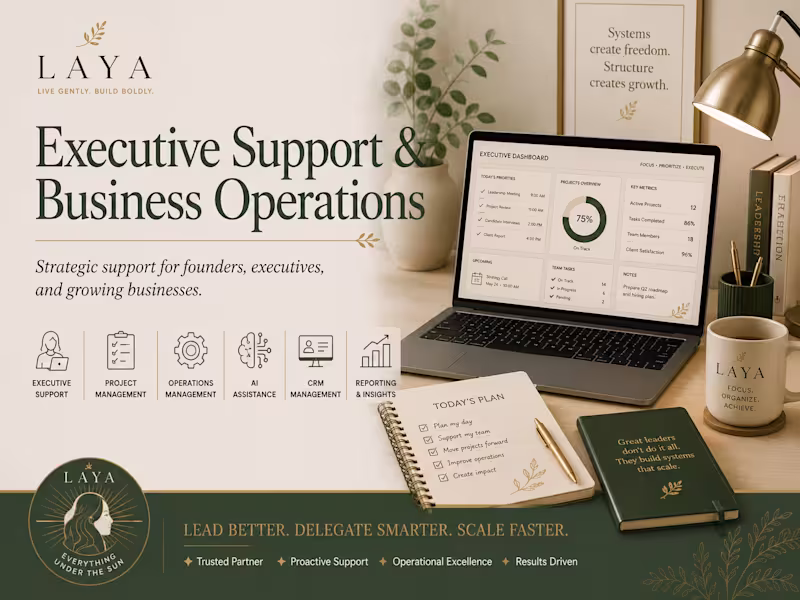 Cover image for Executive Support & Business Operations