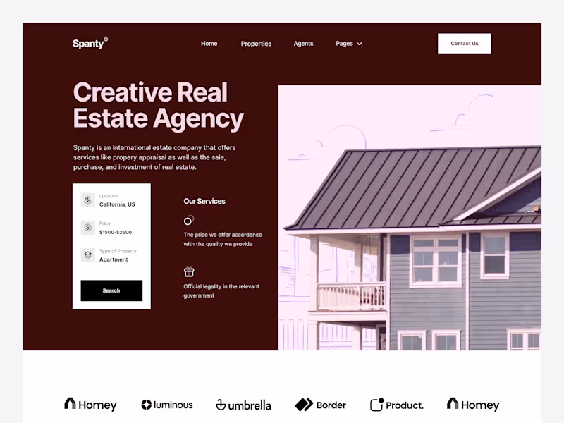 Cover image for Realestate Website