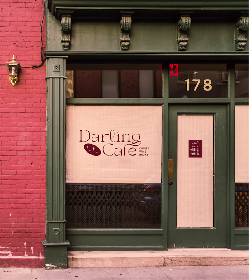 Cover image for Darling Cafe — Victoria Tinjum Design